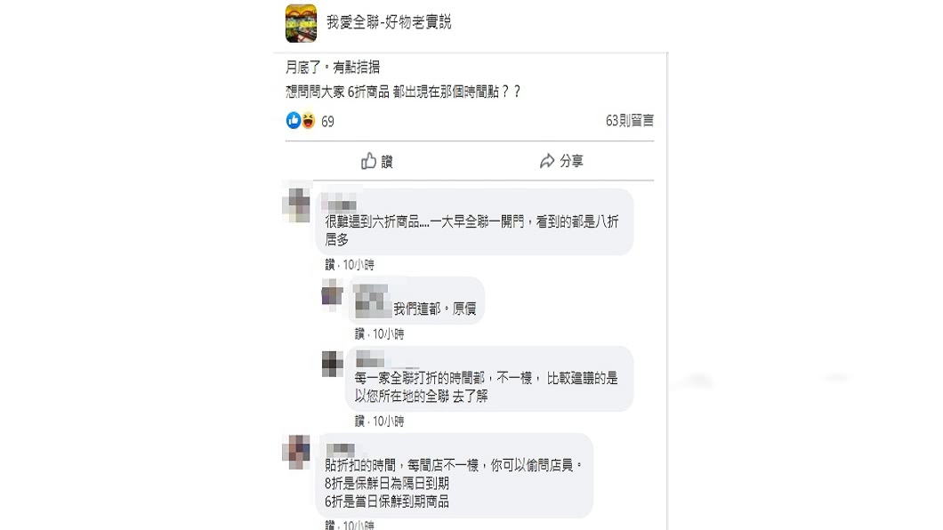 (圖/翻攝自臉書社團「我愛全聯-好物老實説」)