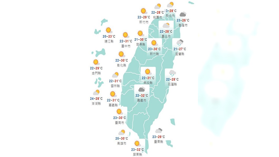 圖／中央氣象局