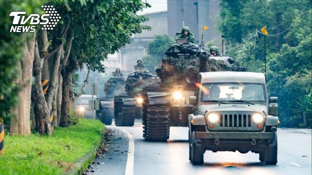 國軍戰備週 陸軍3部戰車罕見出現宜蘭街頭