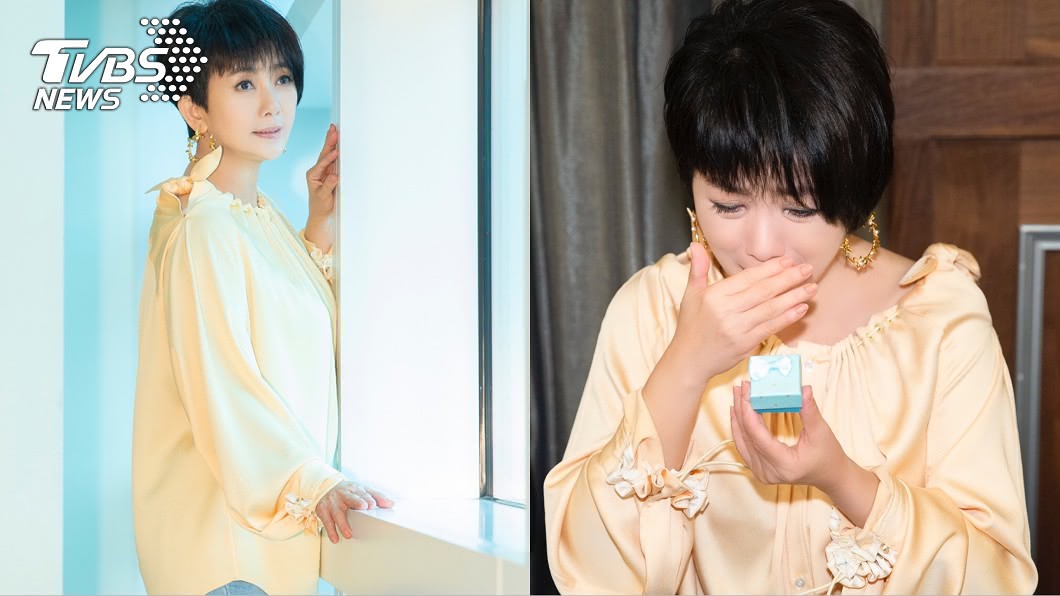 資深玉女現身突暴哭 手拿藍盒…一開竟是骨灰和毛髮
