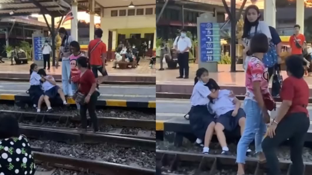 愛國歌一響少女沒起立 遭大媽扯髮、掌摑倒地痛罵