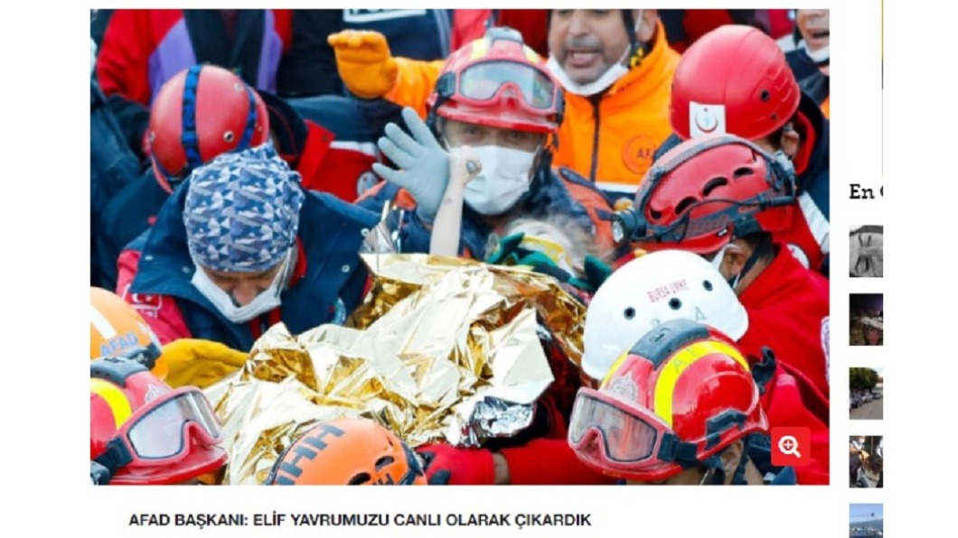 （圖／翻攝自Hürriyet網站）