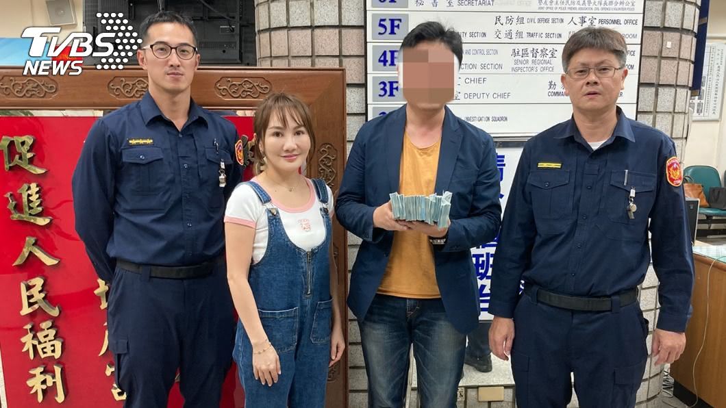 藝人王宥忻報案帳戶突冒100萬 警助找回失主