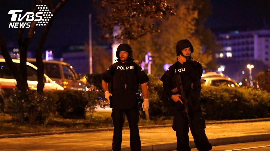 維也納疑爆發恐攻 民眾傷亡1警重傷
