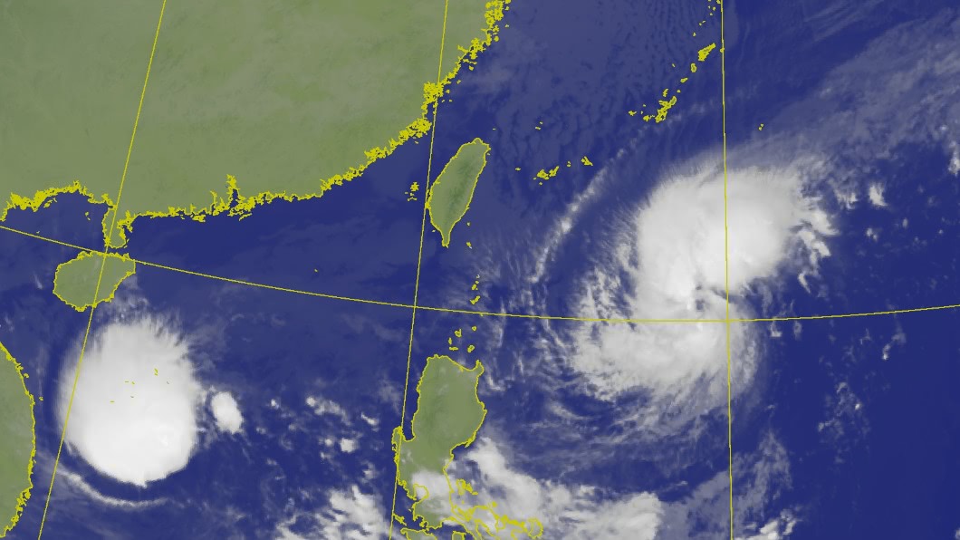 颱風「閃電」預計週五最靠近台灣，部分地區降雨機率高。（圖／中央氣象局）