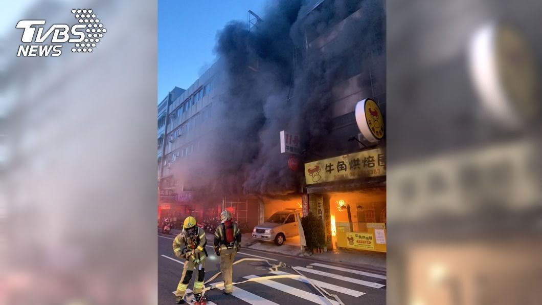 台南炭烤店清晨火警 迅速撲滅幸無人傷亡