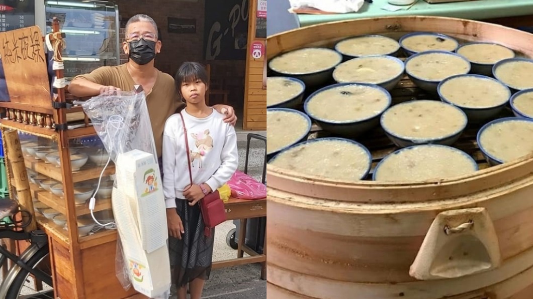 林父相當注重身教。(圖/翻攝自陳媽媽碗粿臉書)
