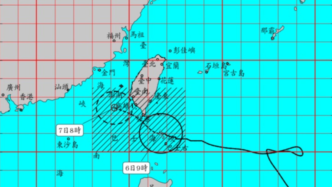 閃電颱風來襲　台南災害應變中心1級開設戒備