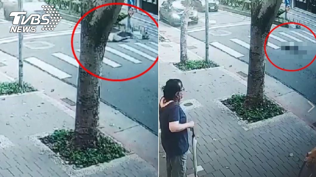 巡查員抓包亂丟垃圾！行人「轉頭落跑」遭輾亡