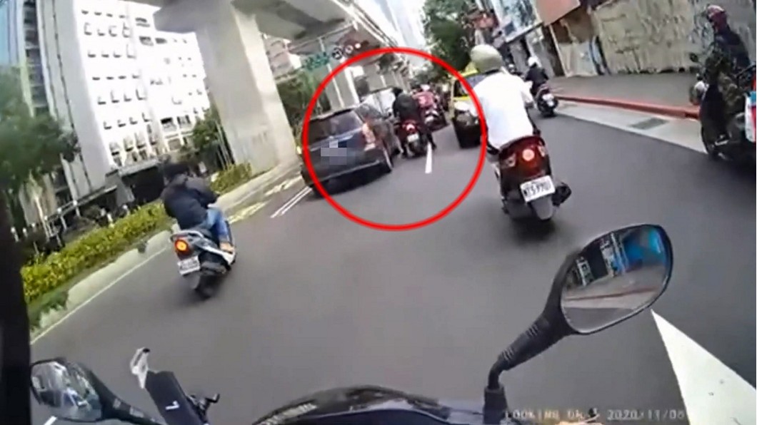圖/畫面翻攝重機車友各區路況天氣回報中心