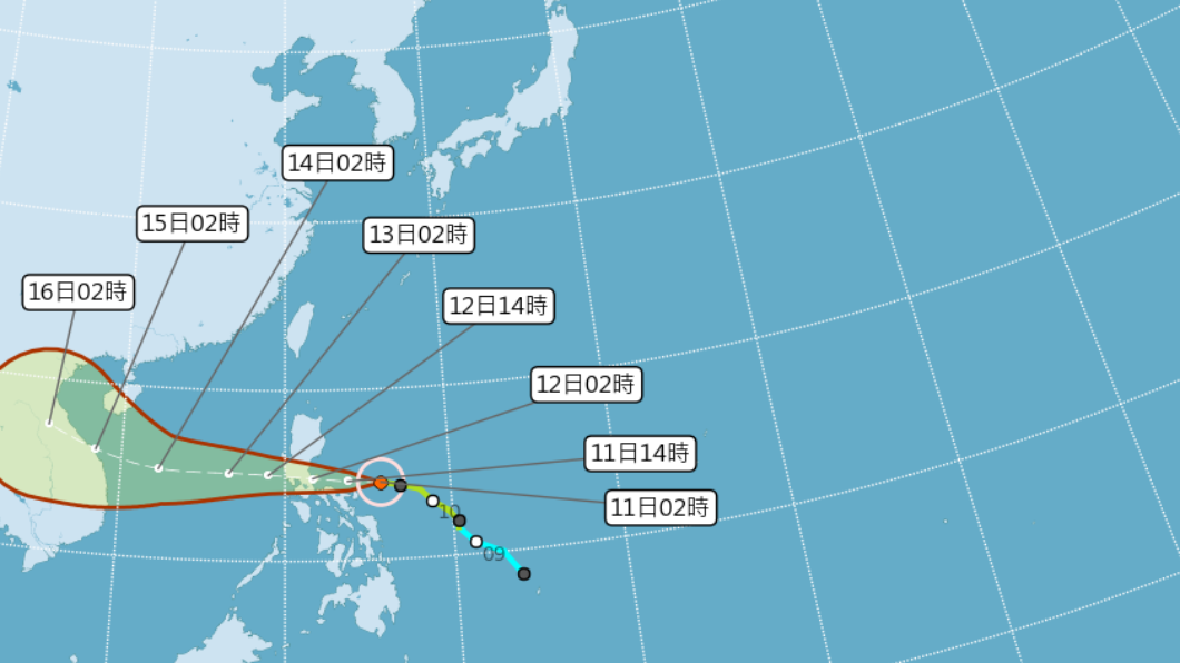 清晨最低溫14.9度 週五颱風外圍水氣影響北東部防雨