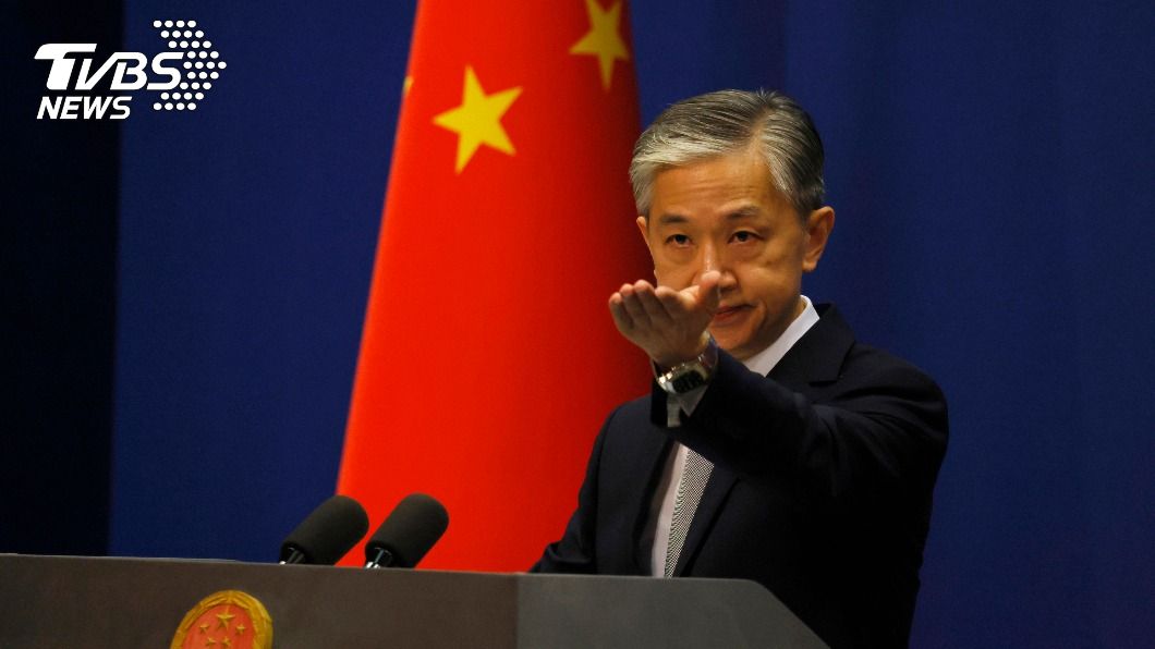 陸外交部發言人汪文斌。（圖／達志影像美聯社）