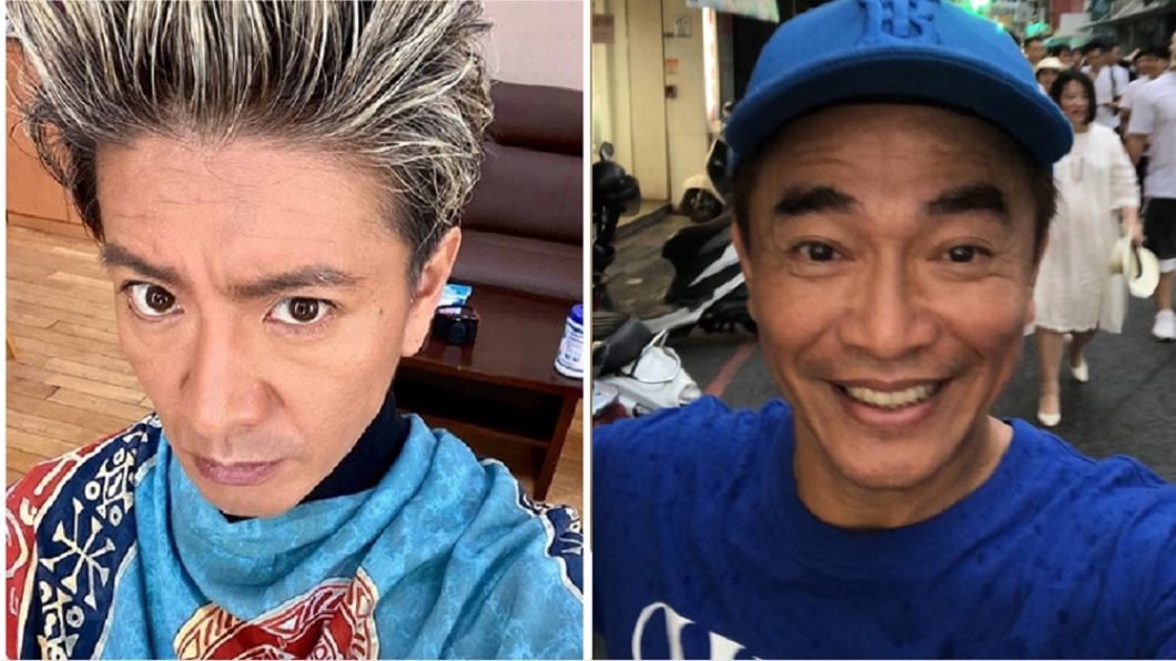 木村拓哉的新照臉上多了一些皺紋,眼型也略顯消瘦,有網友笑稱差點錯認識吳宗憲。(合成圖/翻攝自木村拓哉IG、吳宗憲臉書)