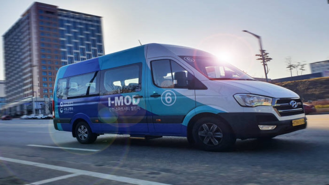南韓仁川「I-Mod」公車 首創「叫就到」