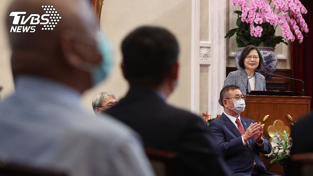 蔡總統接見電器公會全聯會 讚能源轉型重要功臣