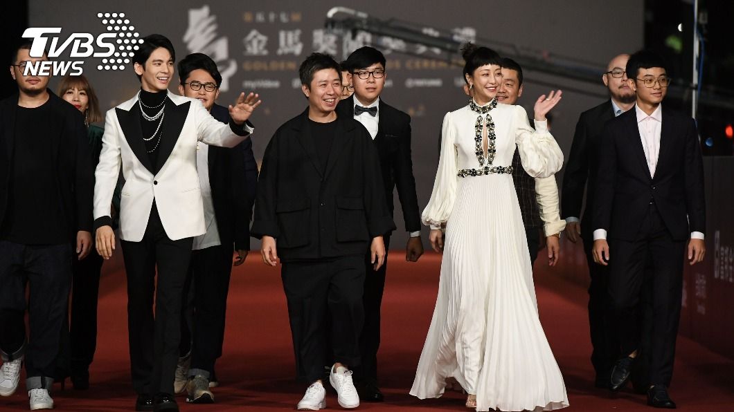 《怪胎》男主角林柏宏、女主角謝欣穎。（圖／金馬執委會提供）