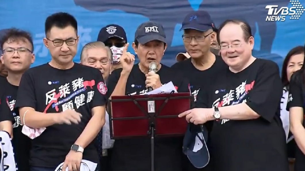 反政府霸道逼人民吃萊豬 江啟臣吼:蔡英文不辯論就下台