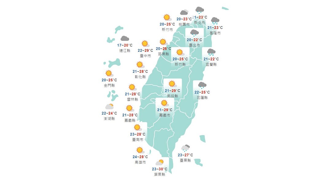 圖／中央氣象局