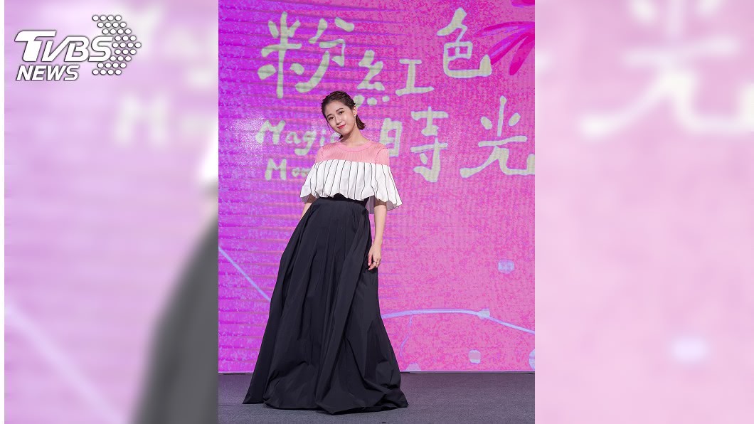 方志友出道十年,近期在TVBS新戲《粉紅色時光》首挑大樑擔綱女主角。(圖/TVBS)