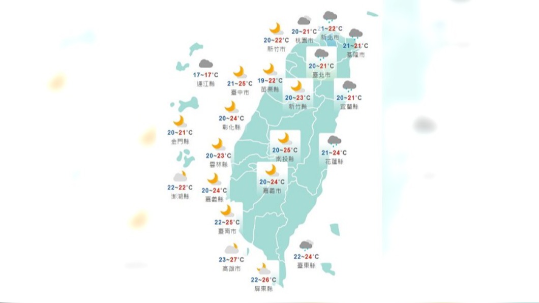 圖／中央氣象局
