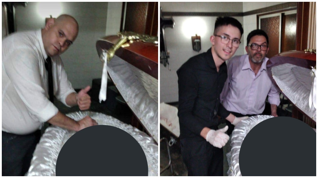 開棺和馬拉度納遺體合照還比讚 葬儀社人員被譙翻開除