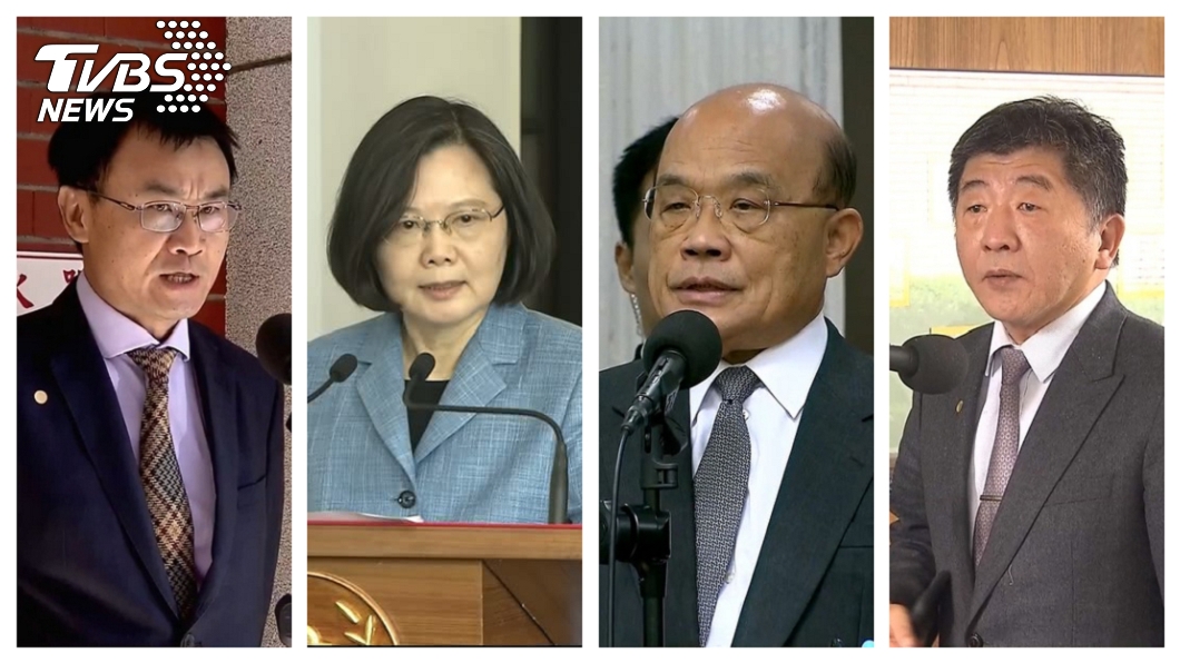 TVBS民調/開放萊豬進口 蔡英文、蘇貞昌滿意度續降