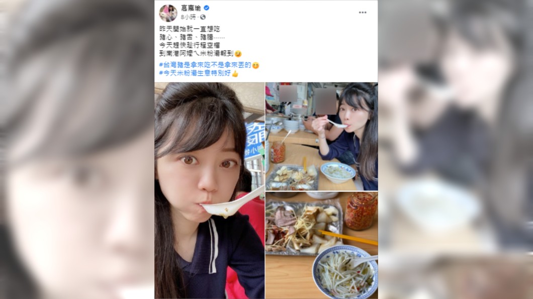 (圖/翻攝自高嘉瑜Facebook)
