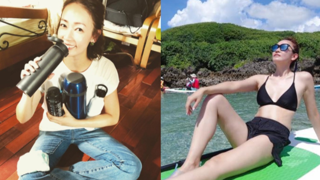 潘慧如養成喝水習慣維持肌膚水嫩。（圖／翻攝自潘慧如IG）