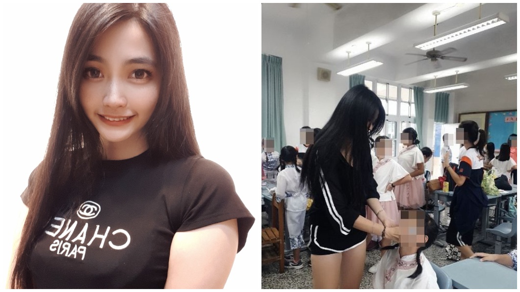 到女兒運動會當義工　辣媽秀「深V+美腿」爸爸們暴動了