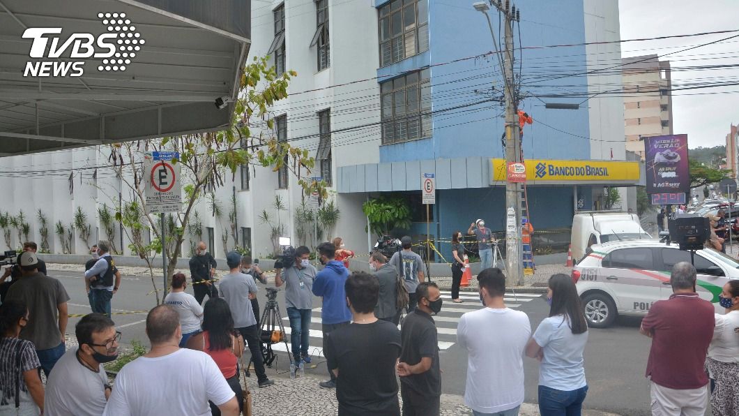 巴西銀行搶案歹徒擁超強火力 至少30人涉案