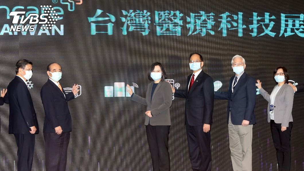 打造台灣醫療科技新實力　總統：加速推動兩大工作