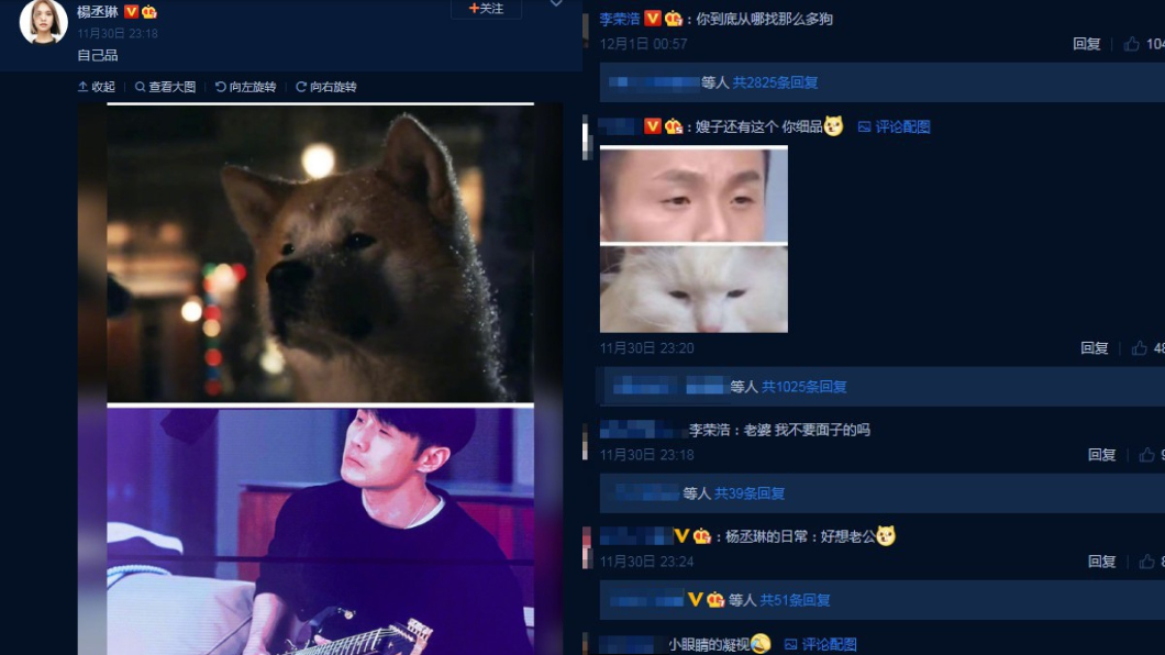 (圖/翻攝自楊丞琳微博)