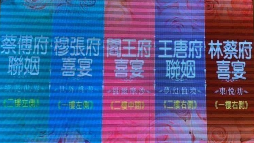 新人姓氏加在一起剛好變「閻王」。(圖/翻攝自臉書社團「爆廢公社二館」)