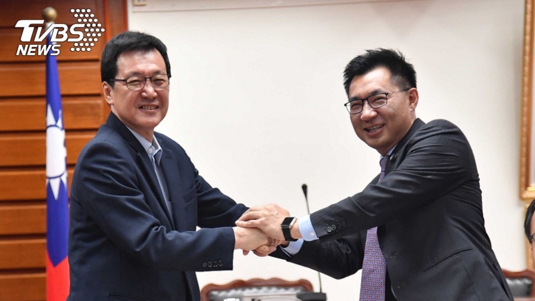 江啟臣過去曾以2票之差險勝費鴻泰，當選立法院黨團總召。（圖／中央社資料畫面）