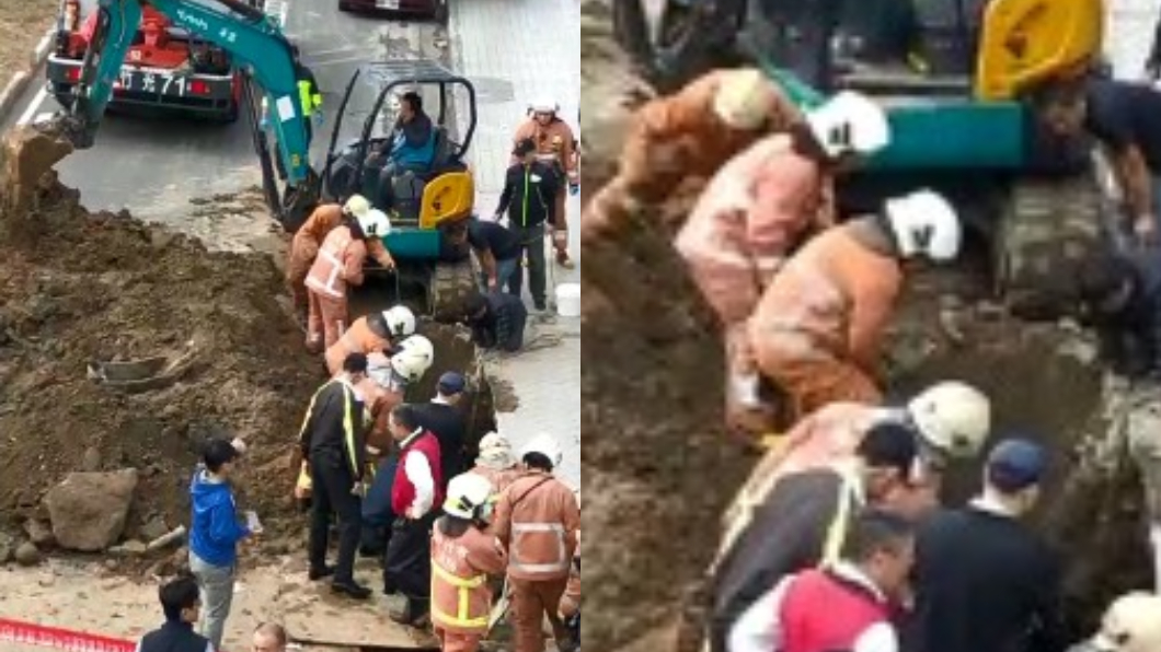 新竹工人遭活埋3小時 警消徒手開挖尋獲遺體