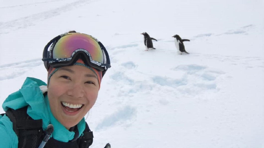 林又立是台灣首位完成四大極地超馬賽的台灣女性。(圖/翻攝自林又立臉書)