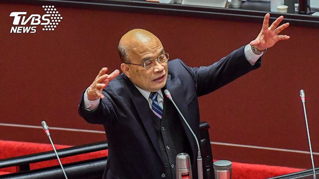 不滿意度攀升 蘇貞昌:行政院長是高耗損的工作