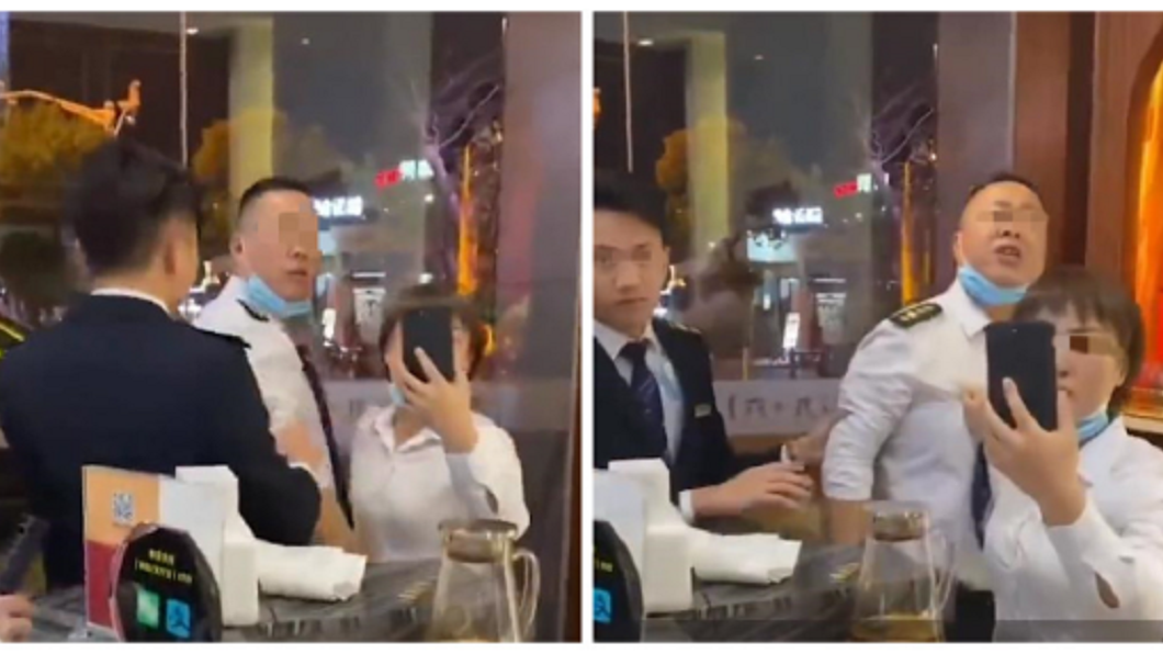 男子把整段過程拍下並分享上網,對方竟罵他:你剪頭髮都剪不起,活著有什麼意義。(圖/翻攝自搜狐新聞)