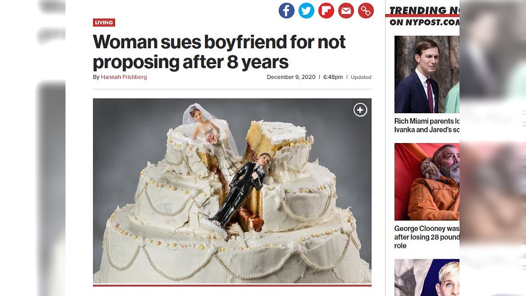 尚比亞一名女子不滿幫交往8年的男友生下1子,對方至今遲遲未求婚,她一狀告上法院。(圖/翻攝自紐約郵報)