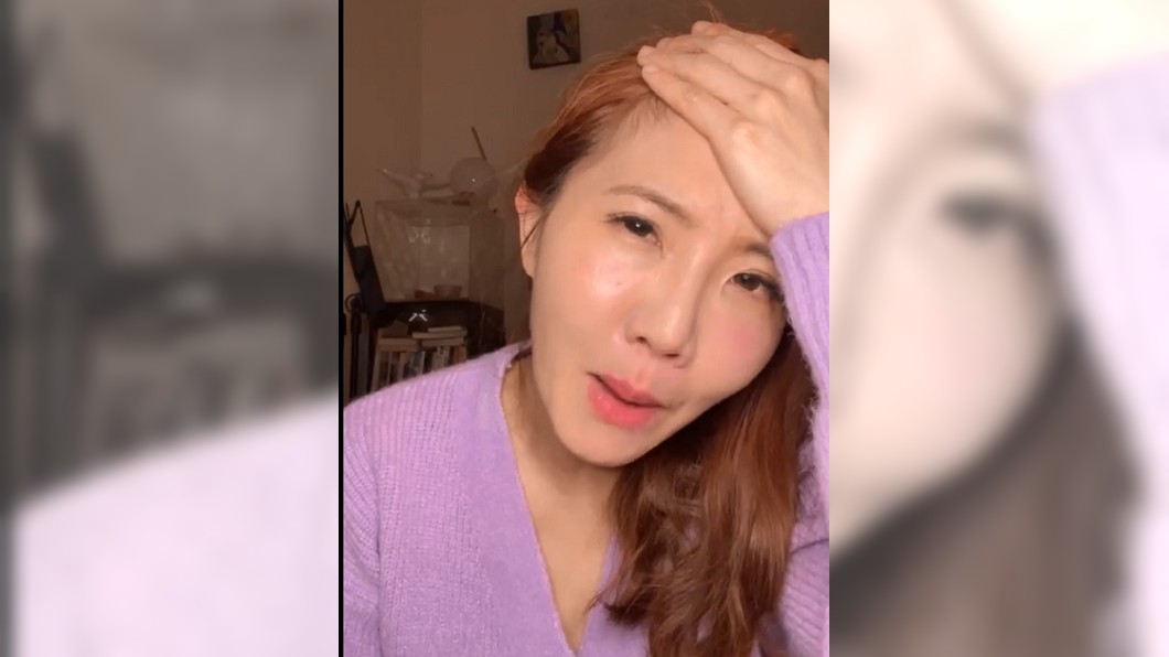 謝忻澄清真的沒露點。(圖/翻攝自謝忻臉書)