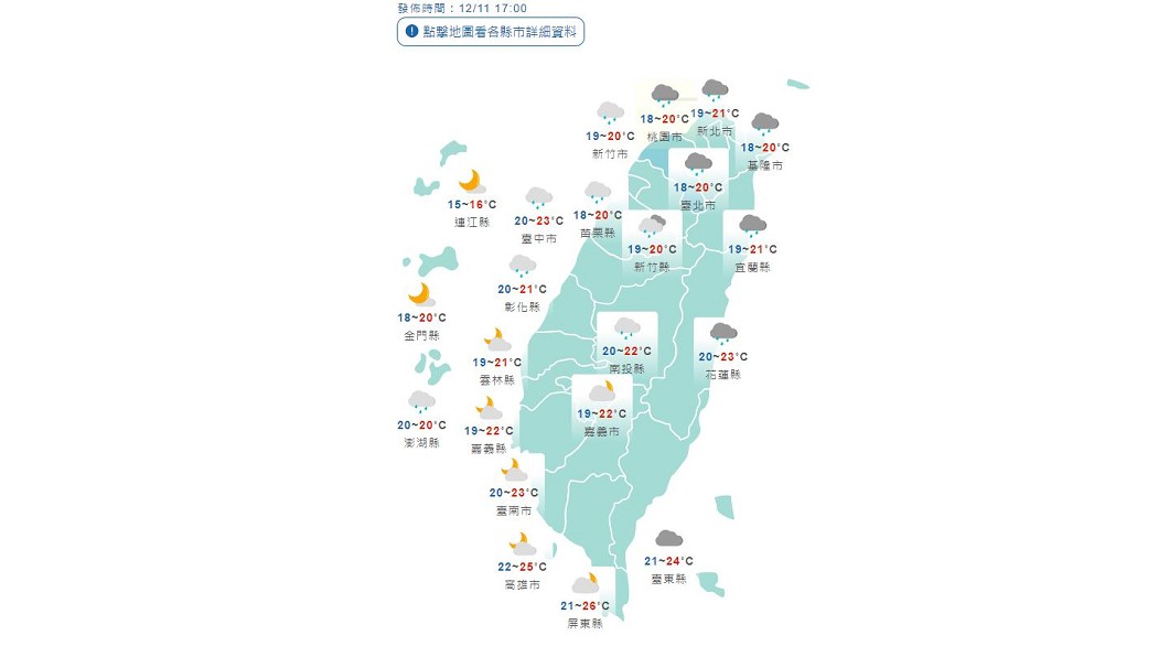 圖／中央氣象局