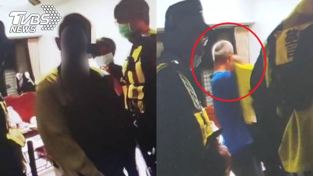 不堪樓上鄰居小孩吵鬧　醉男深夜上門揮刀叫囂