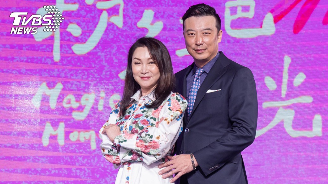 林煒和張瓊姿在《粉紅色時光》中共譜黃昏戀。(圖/TVBS)