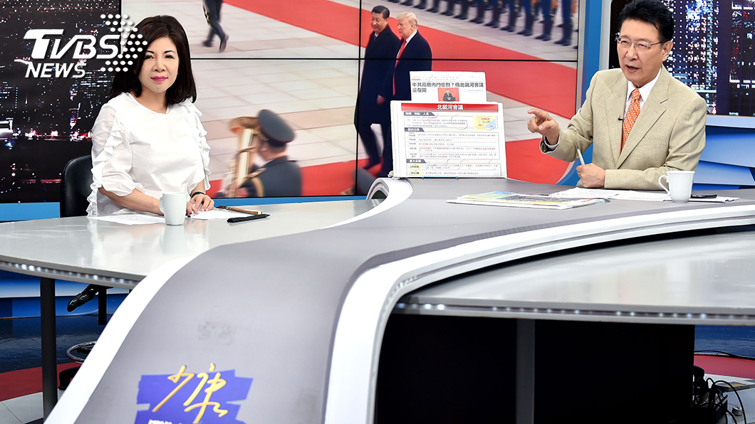 陳文茜受邀至《少康戰情室》擔任來賓。(圖/TVBS)
