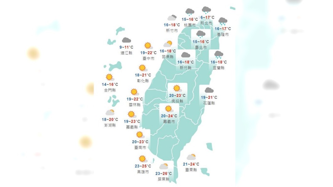 圖／中央氣象局