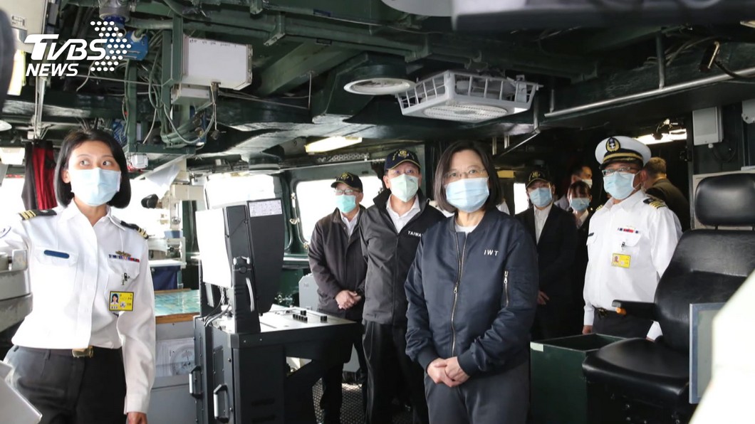 三軍統帥、總統蔡英文。（圖／TVBS資料畫面）