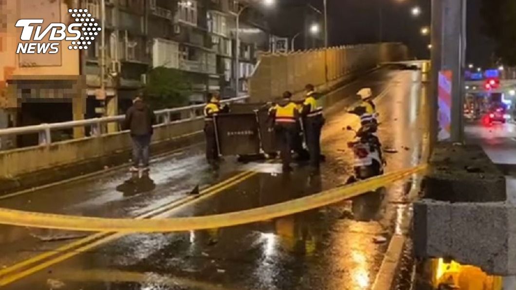  騎士當場死亡。（圖／TVBS）