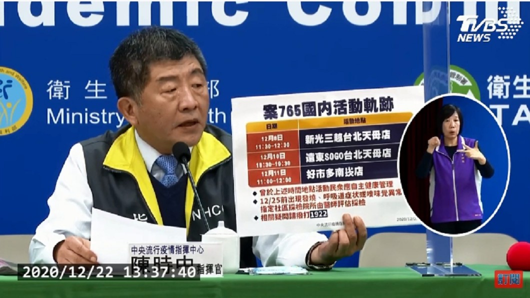 本土案例「活動軌跡」曝光!行經3處應自主健康管理