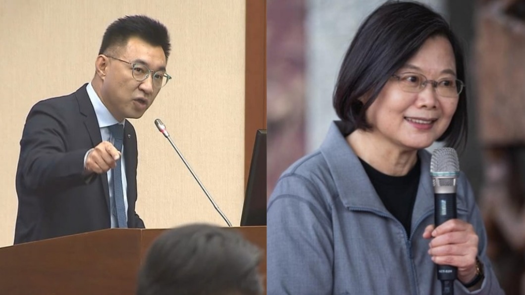 江啟臣斥蔡政府過去4年司法改革「死當」。（圖／翻攝自TVBS資料畫面、蔡英文臉書）