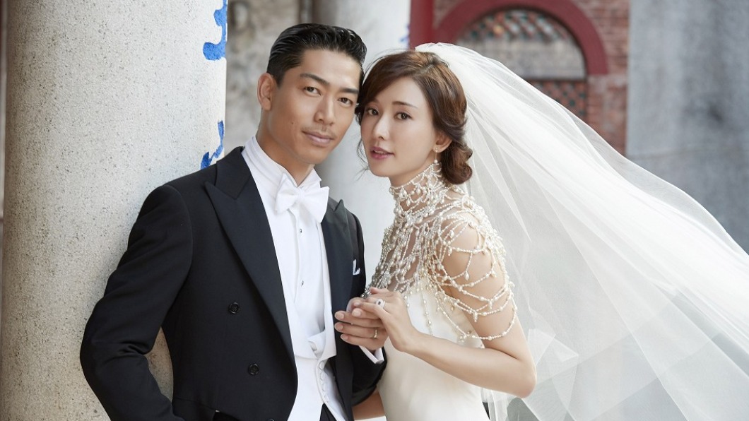 林志玲去(2019)與老公在台南完婚。(圖/林志玲工作室提供)
